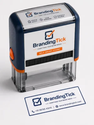 Self-Inking Rubber Stamp